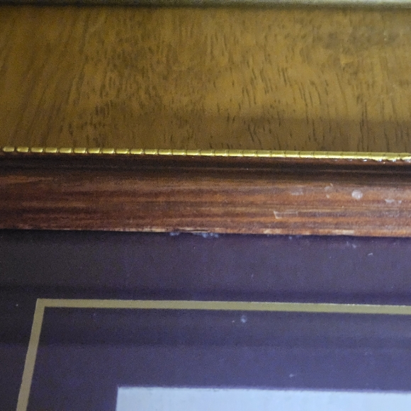 Set of 2 Vintage Framed Watercolor Prints by Peggy Reimel Abrams W/Angels - Picture 10 of 13